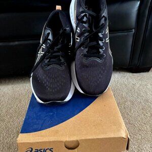 Women's ASICS running shoes, black